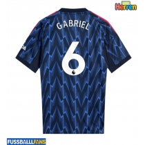 Arsenal Gabriel Magalhaes #6 Auswärtstrikot 2025-26 Kurzarm